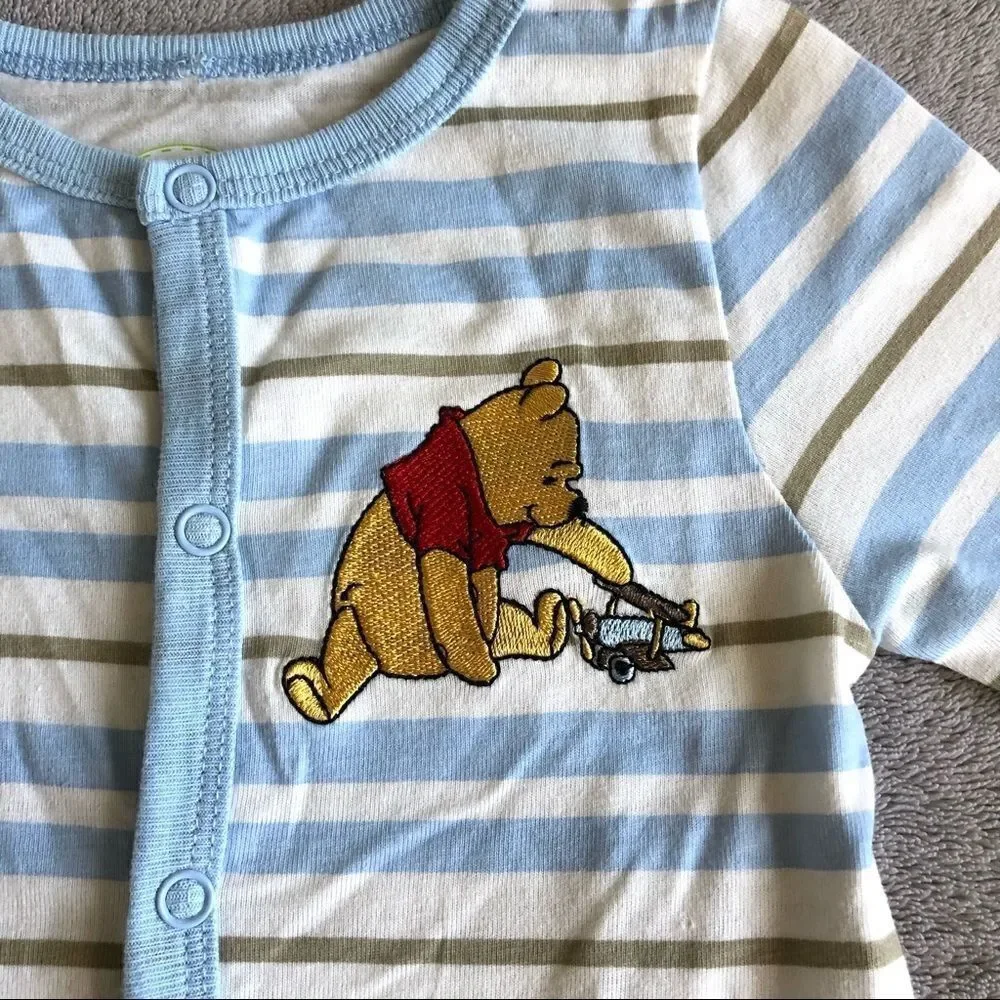 NWOT Disney Winnie The Pooh Footed Onesie